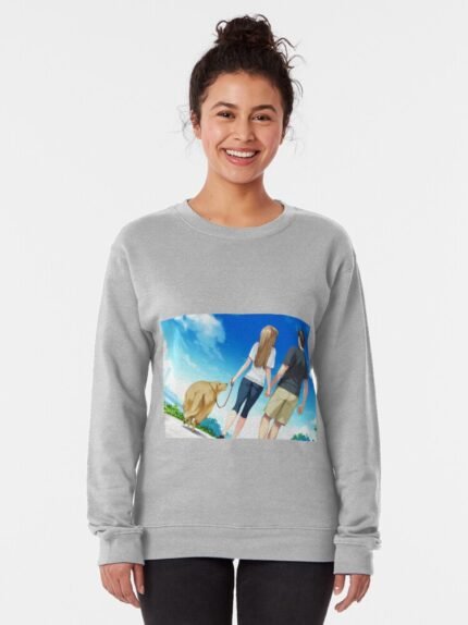 ANIME Boys Sweatshirt – Unisex Casual Concert Pullover for Men & Women with Letter Print