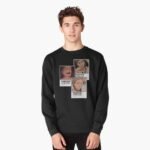 ANIME Boys Sweatshirt – Unisex Casual Concert Pullover for Men & Women with Letter Print