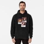 ANIME Boys hoodie – Unisex Casual Concert Pullover for Men & Women with Letter Print