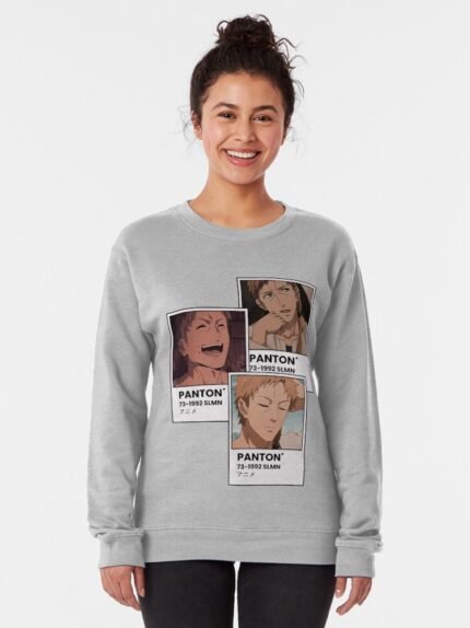 ANIME Boys Sweatshirt – Unisex Casual Concert Pullover for Men & Women with Letter Print