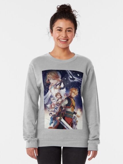 ANIME Boys Sweatshirt – Unisex Casual Concert Pullover for Men & Women with Letter Print