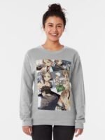 ANIME Boys Sweatshirt – Unisex Casual Concert Pullover for Men & Women with Letter Print