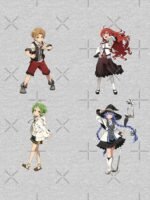 ANIME Boys Sweatshirt – Unisex Casual Concert Pullover for Men & Women with Letter Print