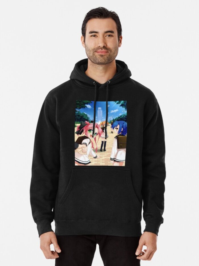 ANIME Boys hoodie – Unisex Casual Concert Pullover for Men & Women with Letter Print