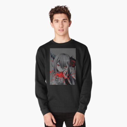 ANIME Boys Sweatshirt – Unisex Casual Concert Pullover for Men & Women with Letter Print