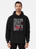 ANIME Boys hoodie – Unisex Casual Concert Pullover for Men & Women with Letter Print