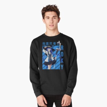 ANIME Boys Sweatshirt – Unisex Casual Concert Pullover for Men & Women with Letter Print