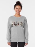 ANIME Boys Sweatshirt – Unisex Casual Concert Pullover for Men & Women with Letter Print