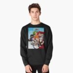 ANIME Boys Sweatshirt – Unisex Casual Concert Pullover for Men & Women with Letter Print