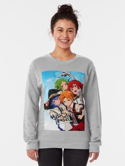 ANIME Boys Sweatshirt – Unisex Casual Concert Pullover for Men & Women with Letter Print