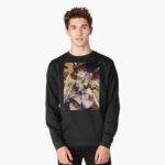 ANIME Boys Sweatshirt – Unisex Casual Concert Pullover for Men & Women with Letter Print