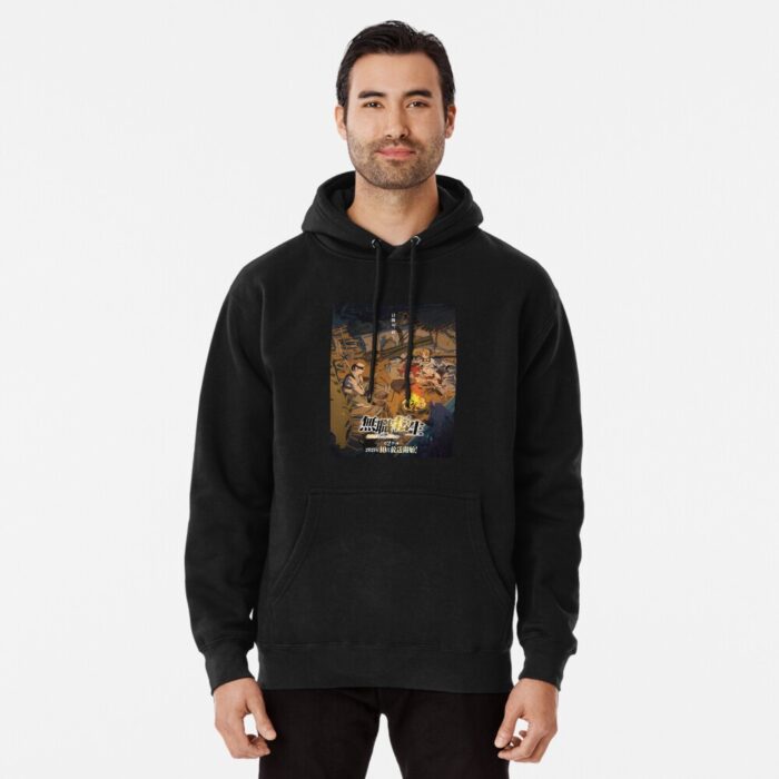 ANIME Boys hoodie – Unisex Casual Concert Pullover for Men & Women with Letter Print