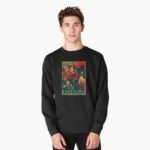 ANIME Boys Sweatshirt – Unisex Casual Concert Pullover for Men & Women with Letter Print