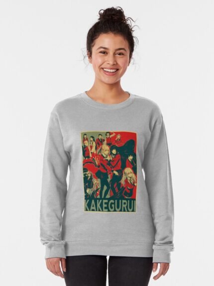 ANIME Boys Sweatshirt – Unisex Casual Concert Pullover for Men & Women with Letter Print