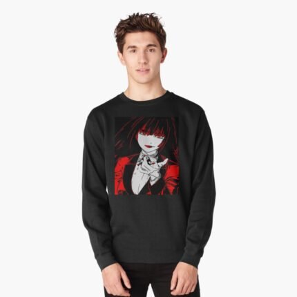 ANIME Boys Sweatshirt – Unisex Casual Concert Pullover for Men & Women with Letter Print