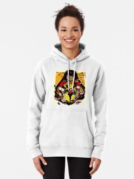 ANIME Boys hoodie – Unisex Casual Concert Pullover for Men & Women with Letter Print
