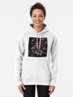 ANIME Boys hoodie – Unisex Casual Concert Pullover for Men & Women with Letter Print