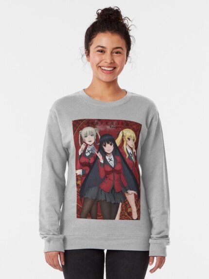 ANIME Boys Sweatshirt – Unisex Casual Concert Pullover for Men & Women with Letter Print