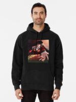 ANIME Boys hoodie – Unisex Casual Concert Pullover for Men & Women with Letter Print