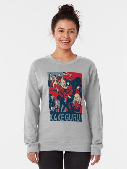 ANIME Boys Sweatshirt – Unisex Casual Concert Pullover for Men & Women with Letter Print