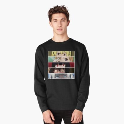 ANIME Boys Sweatshirt – Unisex Casual Concert Pullover for Men & Women with Letter Print