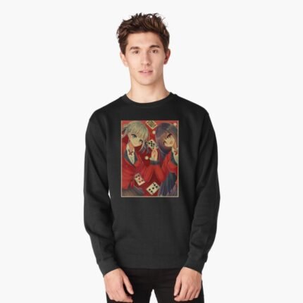 ANIME Boys Sweatshirt – Unisex Casual Concert Pullover for Men & Women with Letter Print