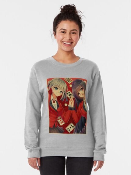 ANIME Boys Sweatshirt – Unisex Casual Concert Pullover for Men & Women with Letter Print
