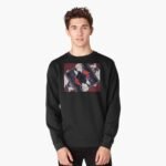 ANIME Boys Sweatshirt – Unisex Casual Concert Pullover for Men & Women with Letter Print