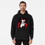 ANIME Boys hoodie – Unisex Casual Concert Pullover for Men & Women with Letter Print