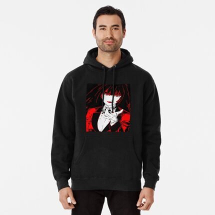 ANIME Boys hoodie – Unisex Casual Concert Pullover for Men & Women with Letter Print