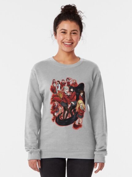 ANIME Boys Sweatshirt – Unisex Casual Concert Pullover for Men & Women with Letter Print