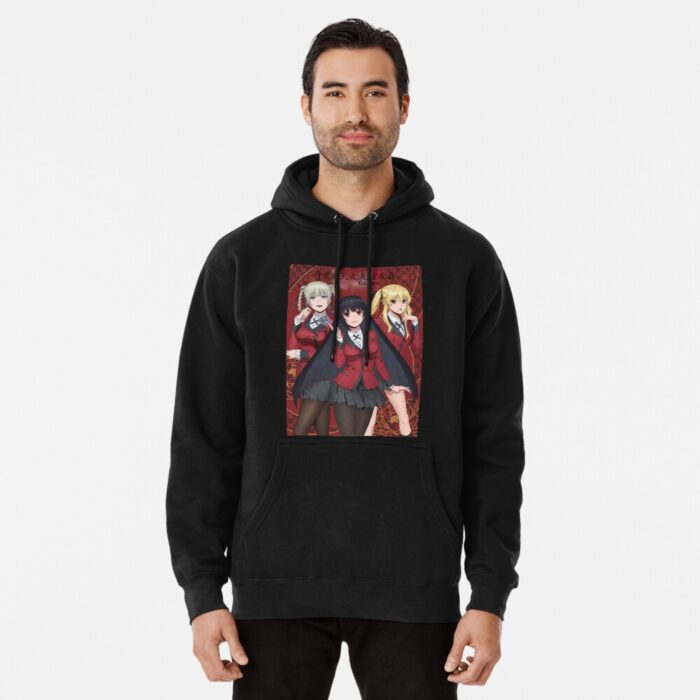 ANIME Boys hoodie – Unisex Casual Concert Pullover for Men & Women with Letter Print