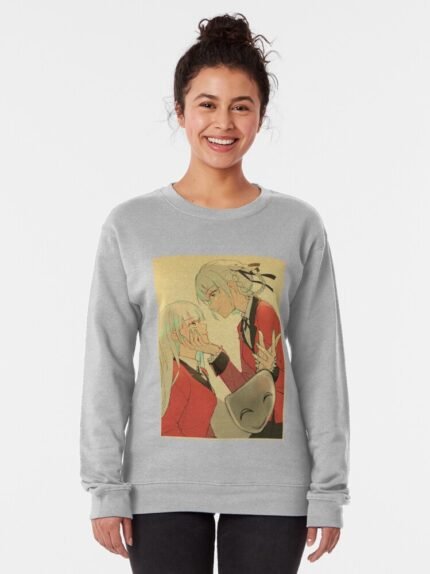 ANIME Boys Sweatshirt – Unisex Casual Concert Pullover for Men & Women with Letter Print