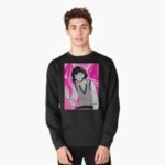 ANIME Boys Sweatshirt – Unisex Casual Concert Pullover for Men & Women with Letter Print