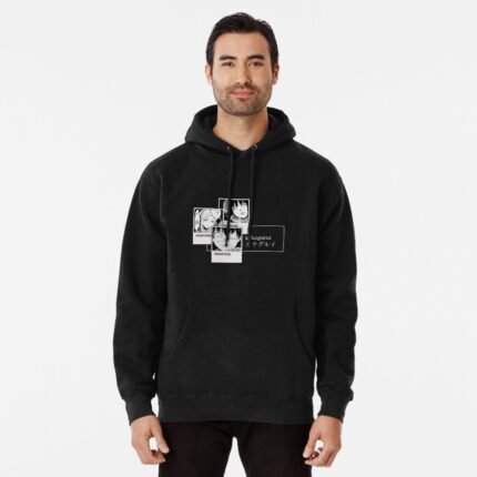 ANIME Boys hoodie – Unisex Casual Concert Pullover for Men & Women with Letter Print