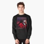 ANIME Boys Sweatshirt – Unisex Casual Concert Pullover for Men & Women with Letter Print