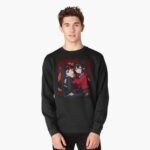 ANIME Boys Sweatshirt – Unisex Casual Concert Pullover for Men & Women with Letter Print