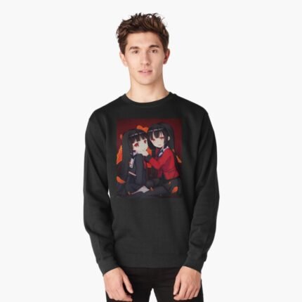 ANIME Boys Sweatshirt – Unisex Casual Concert Pullover for Men & Women with Letter Print