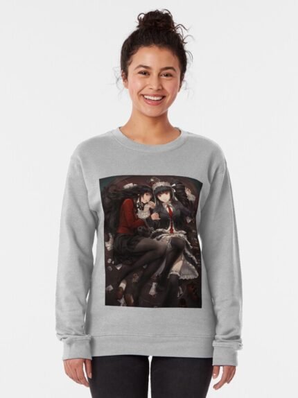 ANIME Boys Sweatshirt – Unisex Casual Concert Pullover for Men & Women with Letter Print