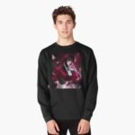 ANIME Boys Sweatshirt – Unisex Casual Concert Pullover for Men & Women with Letter Print