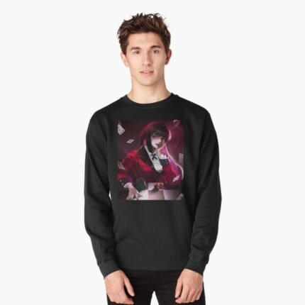 ANIME Boys Sweatshirt – Unisex Casual Concert Pullover for Men & Women with Letter Print
