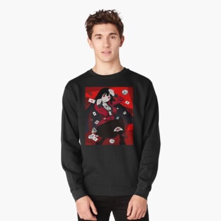 ANIME Boys Sweatshirt – Unisex Casual Concert Pullover for Men & Women with Letter Print