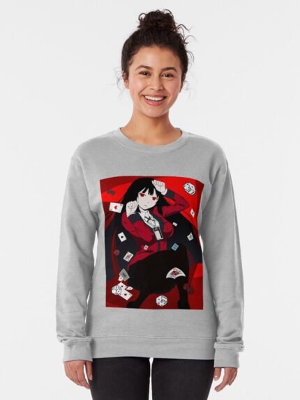 ANIME Boys Sweatshirt – Unisex Casual Concert Pullover for Men & Women with Letter Print