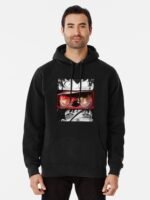 ANIME Boys hoodie – Unisex Casual Concert Pullover for Men & Women with Letter Print