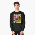 ANIME Boys Sweatshirt – Unisex Casual Concert Pullover for Men & Women with Letter Print