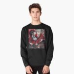 ANIME Boys Sweatshirt – Unisex Casual Concert Pullover for Men & Women with Letter Print