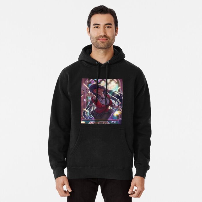 ANIME Boys hoodie – Unisex Casual Concert Pullover for Men & Women with Letter Print