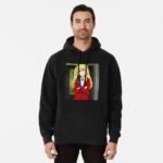 ANIME Boys hoodie – Unisex Casual Concert Pullover for Men & Women with Letter Print