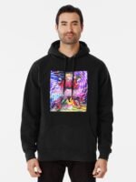 ANIME Boys hoodie – Unisex Casual Concert Pullover for Men & Women with Letter Print