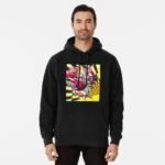 ANIME Boys hoodie – Unisex Casual Concert Pullover for Men & Women with Letter Print